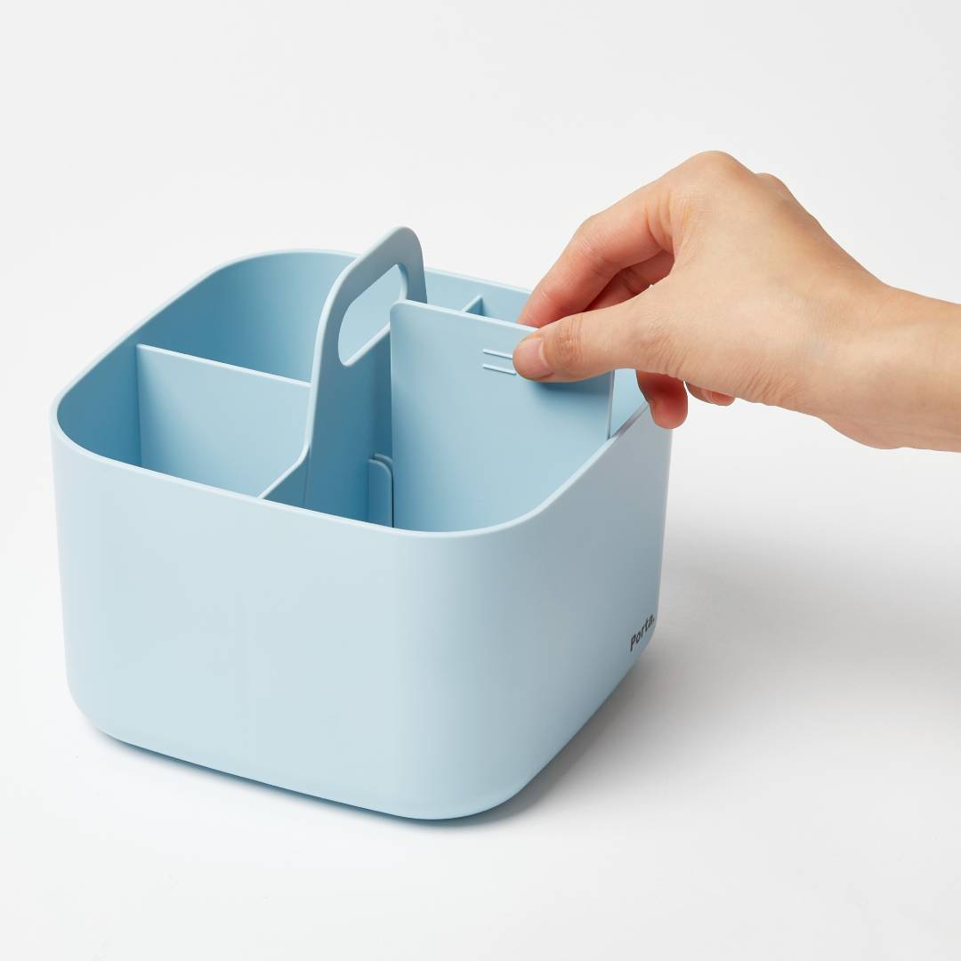 Litem | Portable | Stackable | Organizer | Mint | Porta Vita | For Office  Home & Kitchen