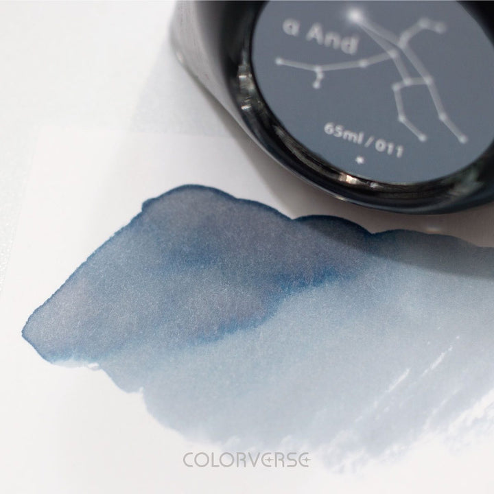 Colorverse | Gray | Fountain Pen Bottled Ink | Project Ink | α And- 65ml.