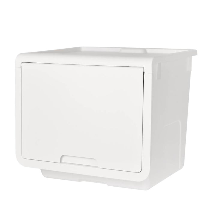 Litem | Multi Utility Storage  Box |Organizer  | Ivory | Roomax Cube Plus | For Office & Home