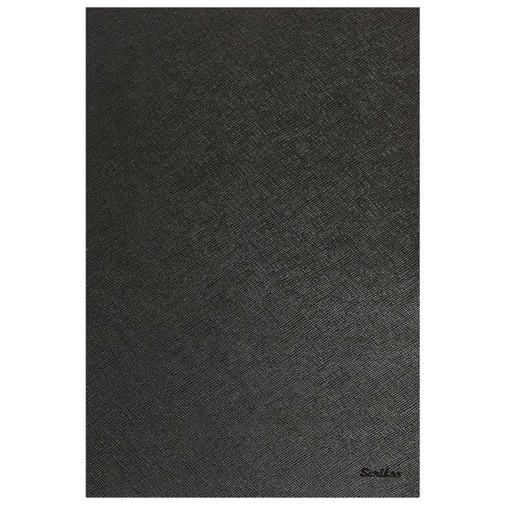 Scrikss | A5 Size | Chester Blank Premium Notebook | Thermo Leather Hard Cover | 100 gsm | Ivory Paper