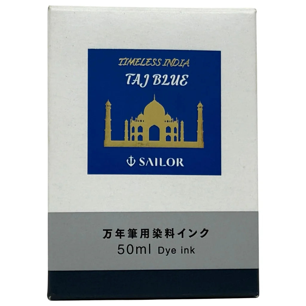 Sailor Timeless India Exclusive 50ml Fountain Pen Ink - Taj Blue