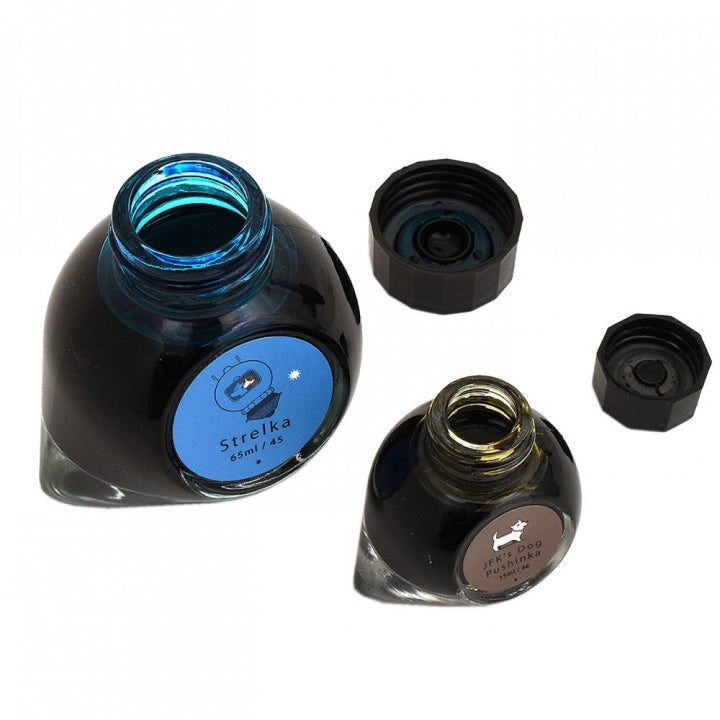 Colorverse Ink | Trailblazer In Space | Strelka | Blue | 65ml &amp; 15ml | 2 Bottle Set - Aarcaai