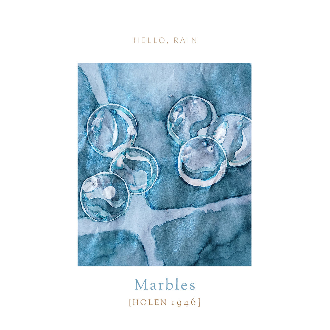 Vinta Inks - Hello Rain Collection - Marbles [Holen 1946]