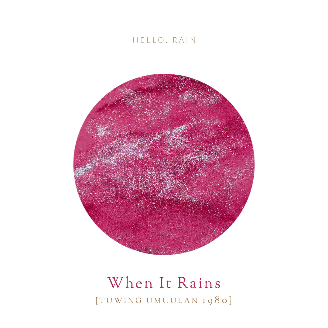 Vinta Inks - Hello Rain Collection - When it Rains [Tuwing Umuulan 1980]