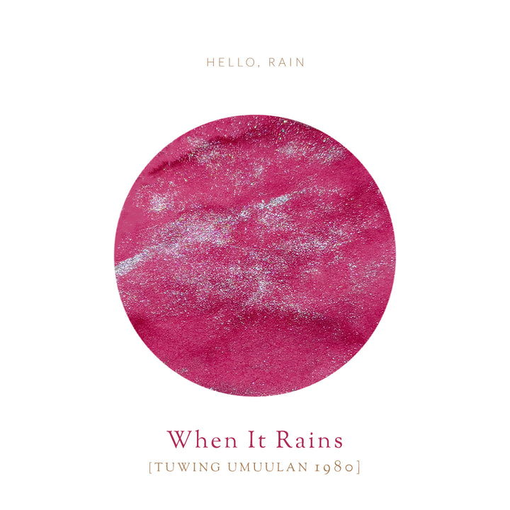 Vinta Inks - Hello Rain Collection - When it Rains [Tuwing Umuulan 1980]