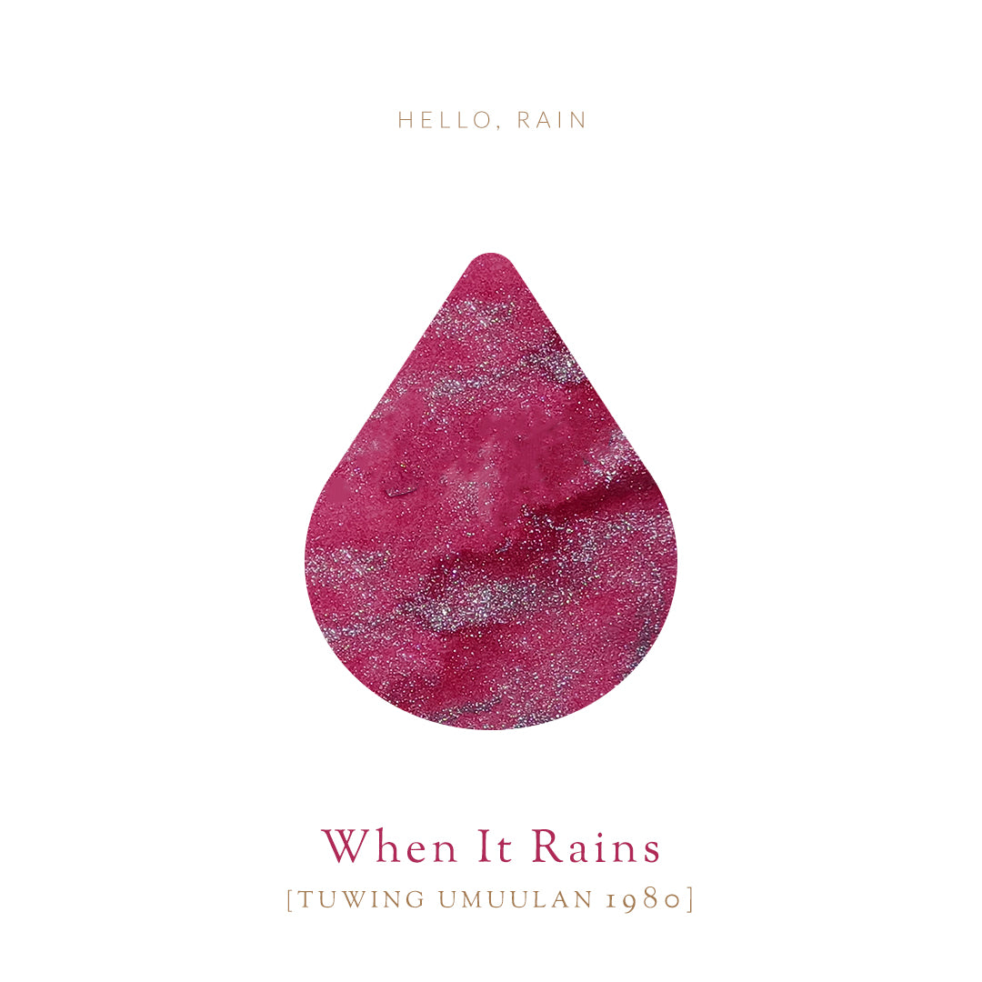 Vinta Inks - Hello Rain Collection - When it Rains [Tuwing Umuulan 1980]