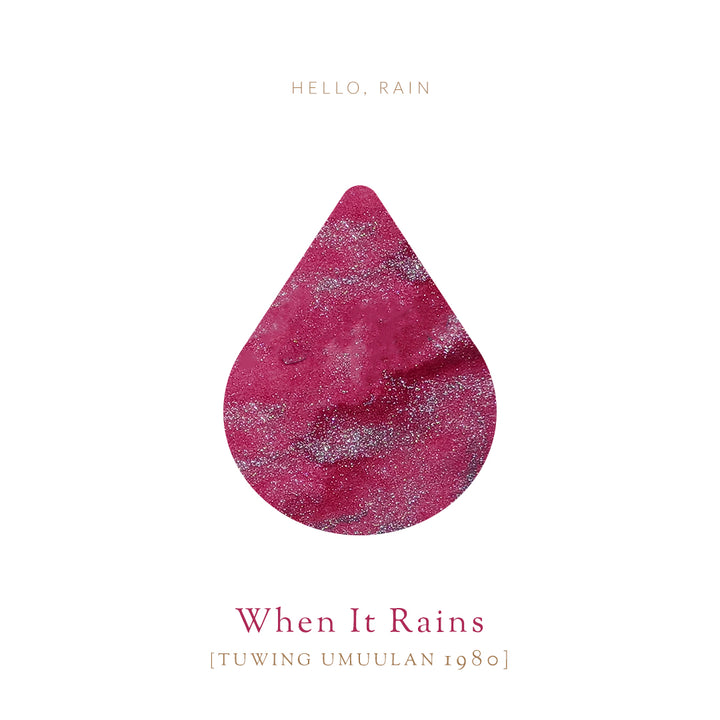 Vinta Inks - Hello Rain Collection - When it Rains [Tuwing Umuulan 1980]