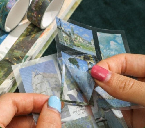 Kawaii-Q Notebook Accessories Set - Monet's Garden