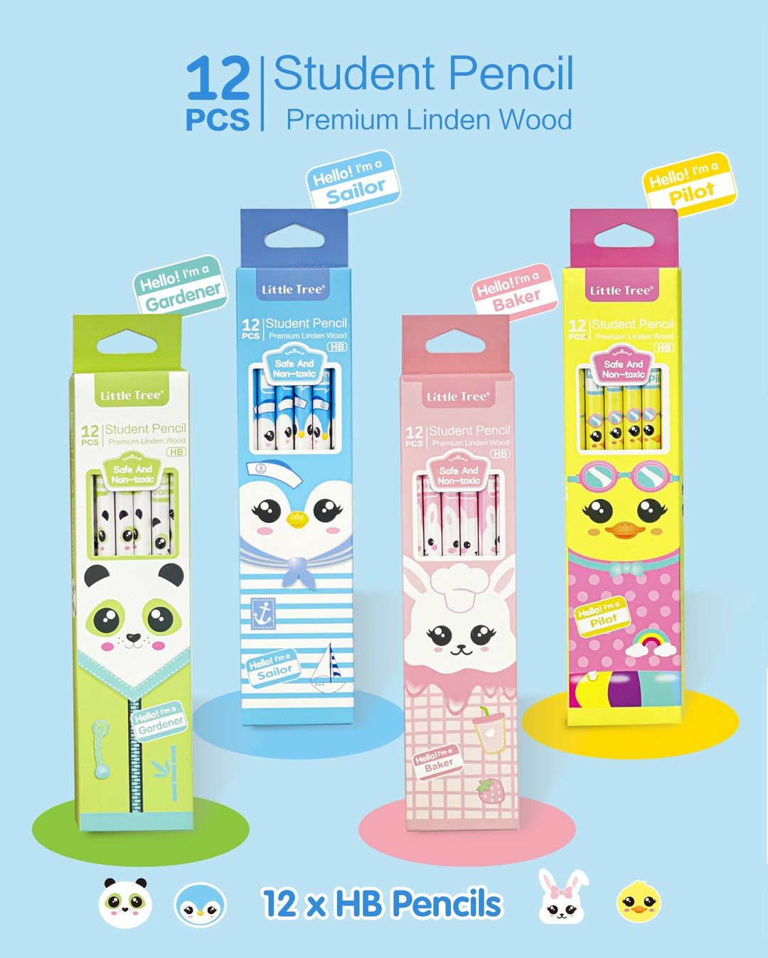 Little Tree Premium Linden Wood Pencil