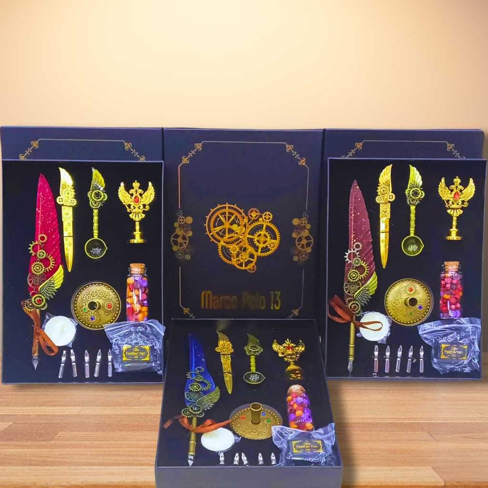 Art Bundle Marco Polo 13 Antique Calligraphy Set