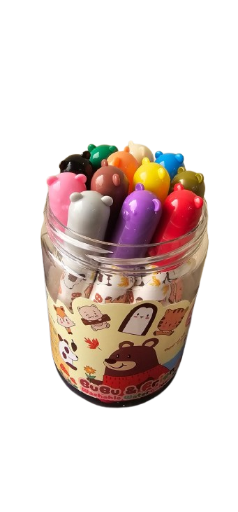 Himic Bubu & Friends 12pc Watercolor Pens