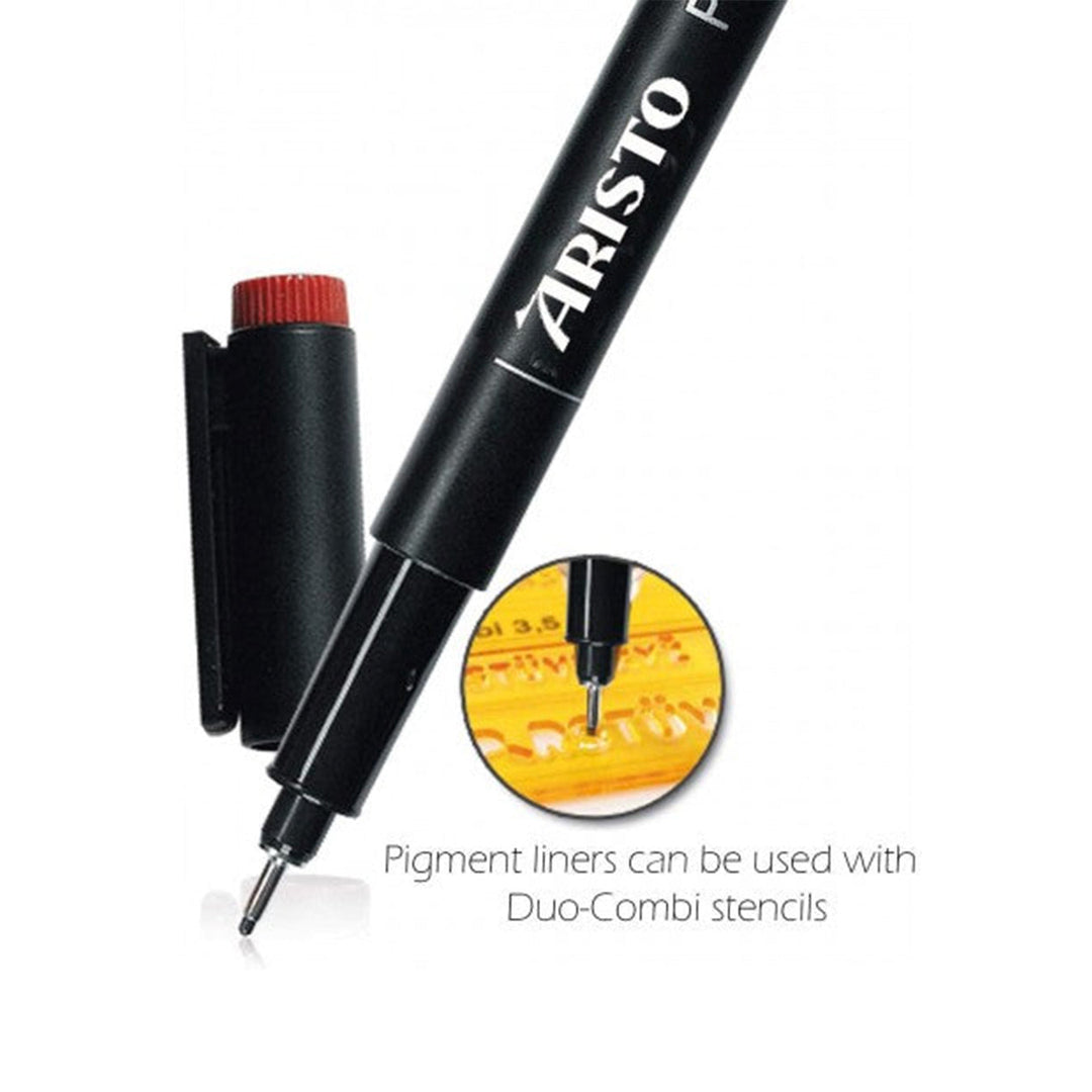 Aristo | Pigment Liner | 0.4mm | Set of 6 Pens