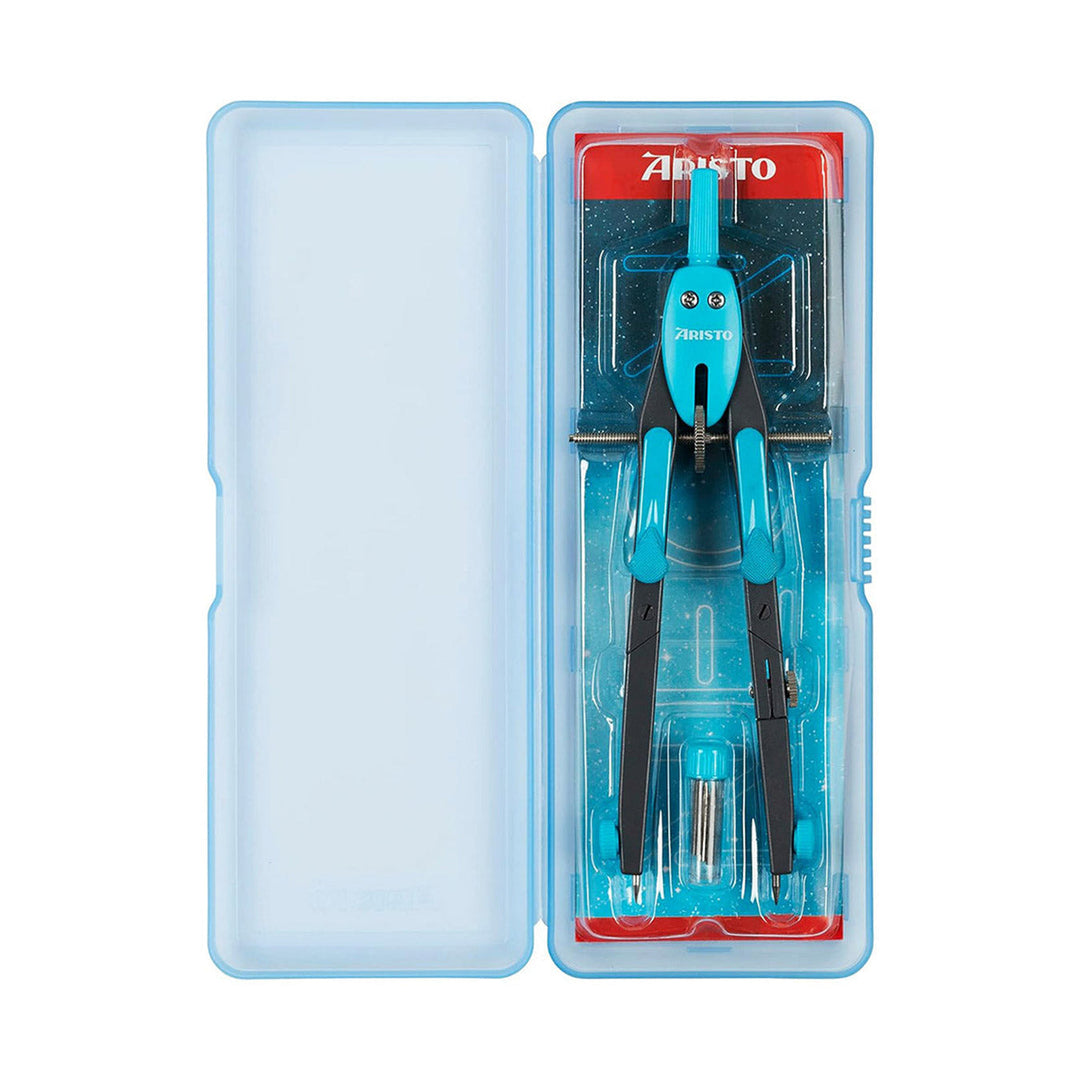 Aristo | Rapid Adjustment Compass | College BTS | 2 Hinges | Blue Colour