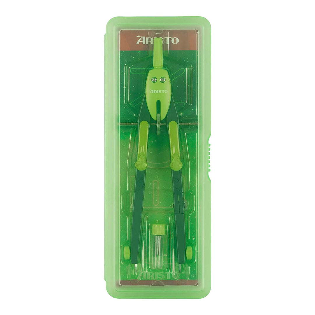 Bts Compass Set Aristo | Rapid Adjustment Compass | College BTS | Green Colour – AARCAAI