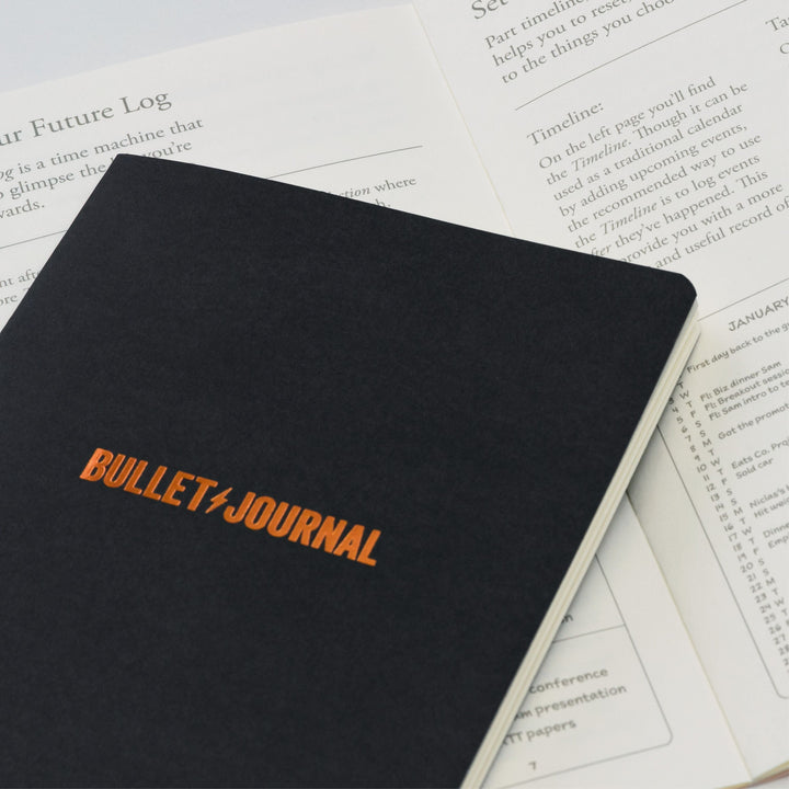 LEUCHTTURM1917 Dotted NOTEBOOK - BULLET A5 - Black