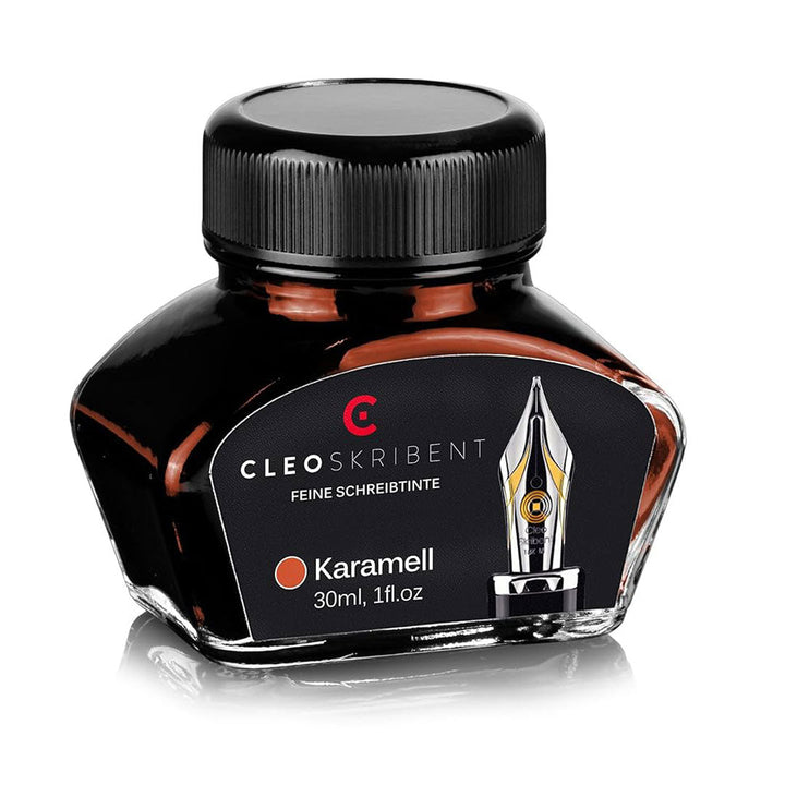 Cleo Skribent | Caramel Fountain Pen Ink Bottle | 30 ml