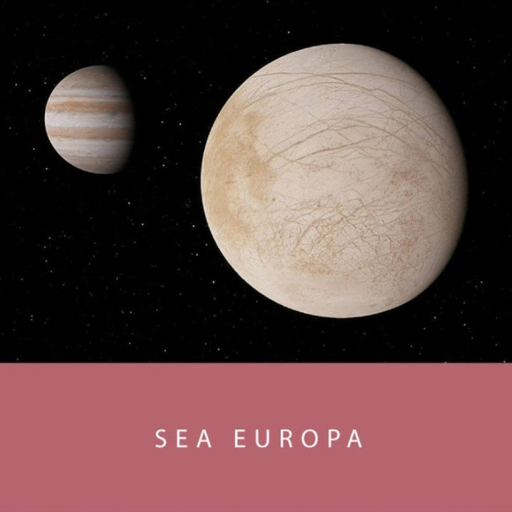 Colorverse Fountain Pen Ink | Spaceward Series | Sea Europa | Red | 65ml &amp; 15ml | 2 Bottle Set