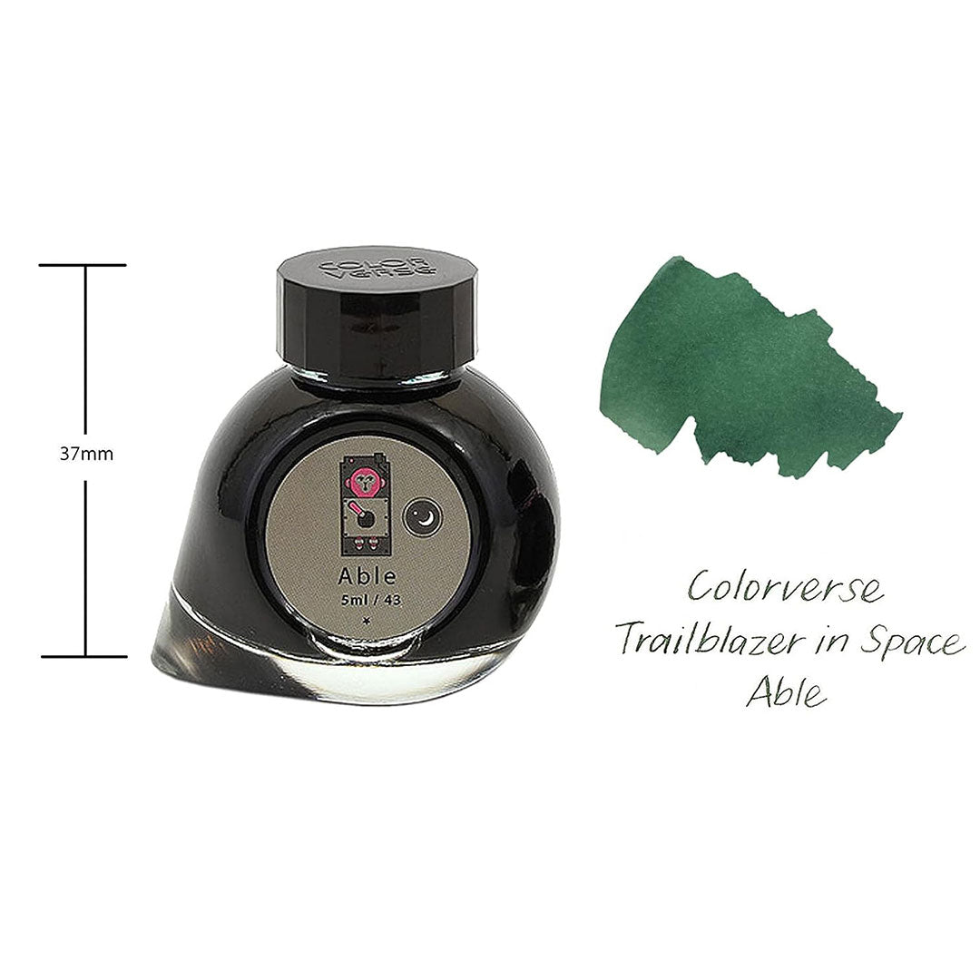 Colorverse Mini | Gray | Fountain Pen Bottled Ink | 5ml | Able
