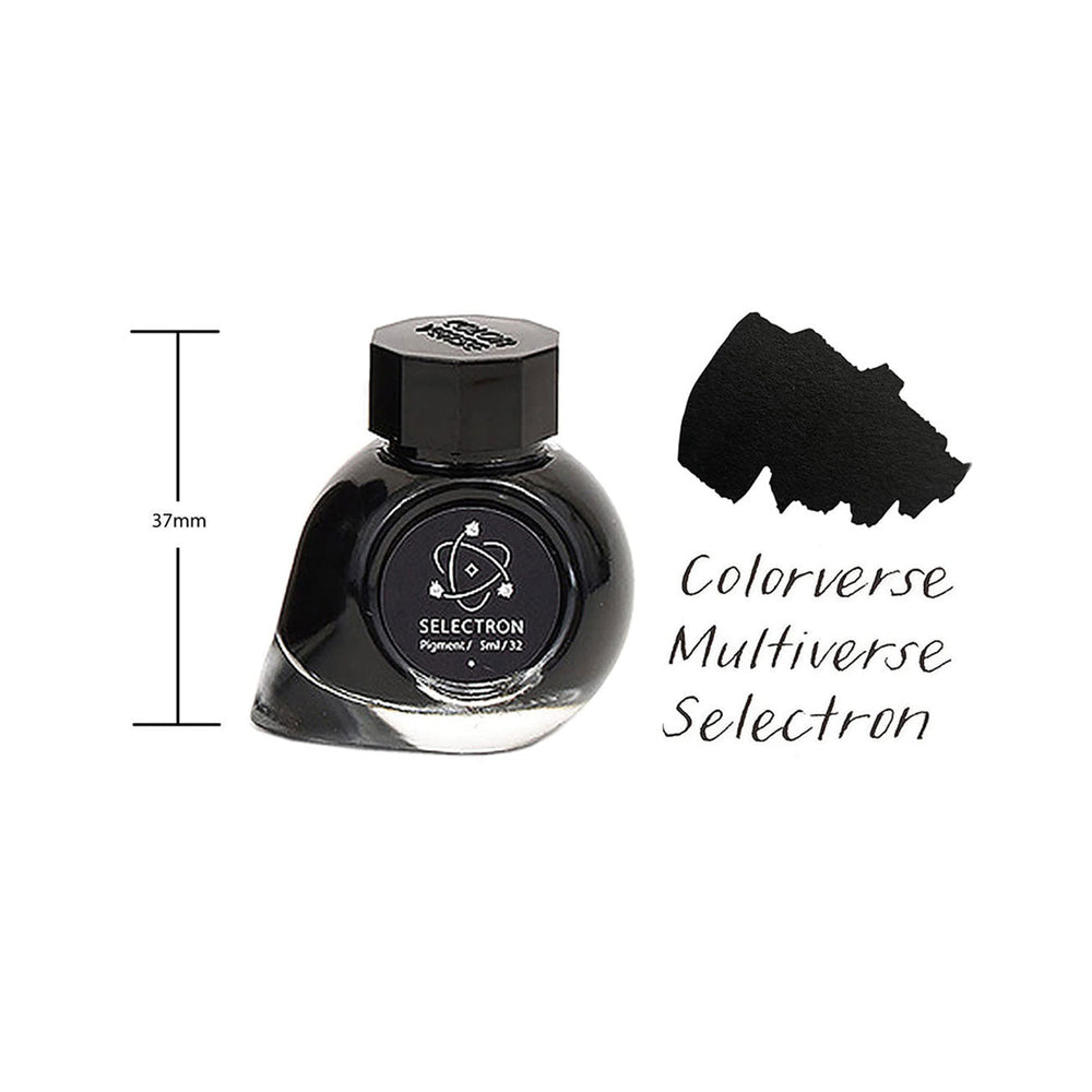 Colorverse Fountain Pen Ink Mini | 5ml | Selectron | Black – AARCAAI