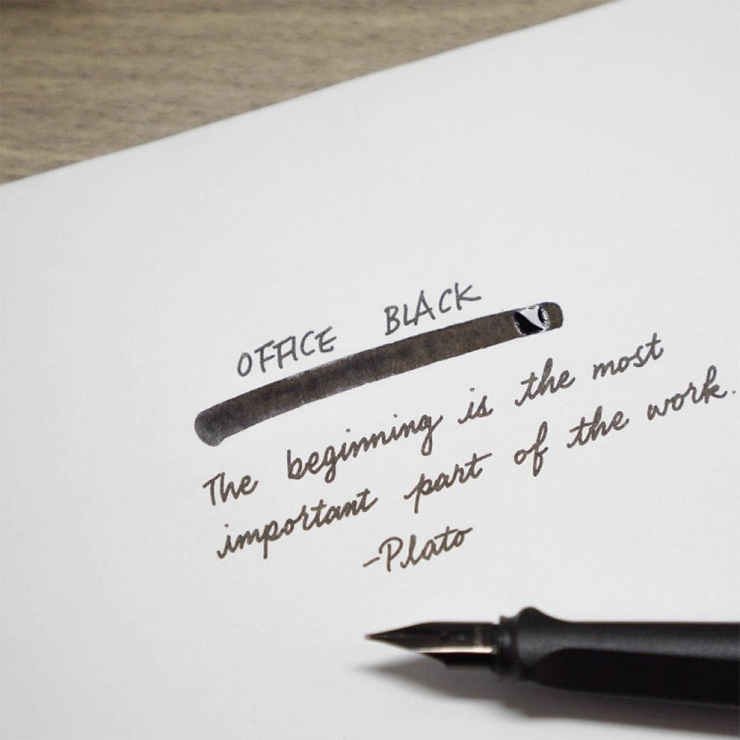 Colorverse |  Black | Fountain Pen Bottled Ink | Office Series | 30ml