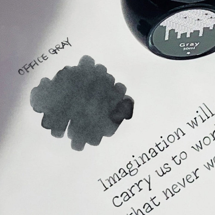 Colorverse | Gray | Fountain Pen Bottled Ink | Office Series | Ink Bottle | 30ml