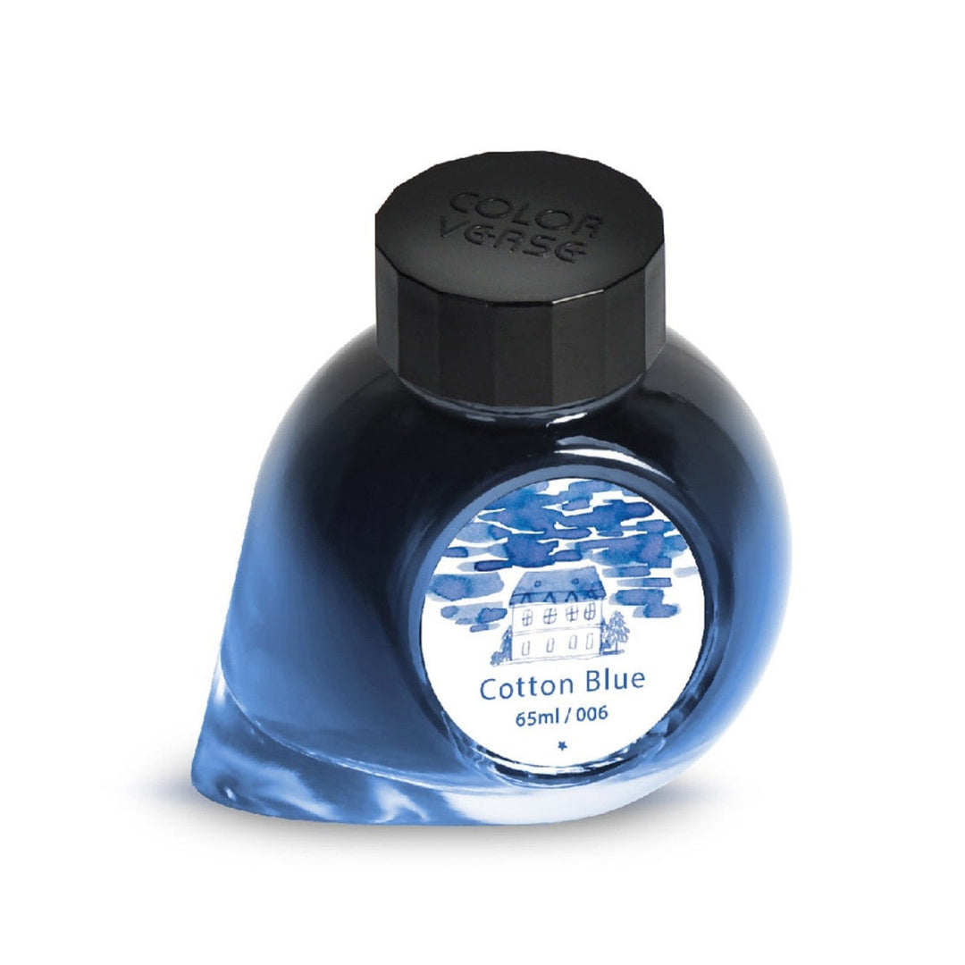 Colorverse Project Ink 047 Colorverse | Project Series | Fountain Pen Ink | Cotton Blue | 65ml ...