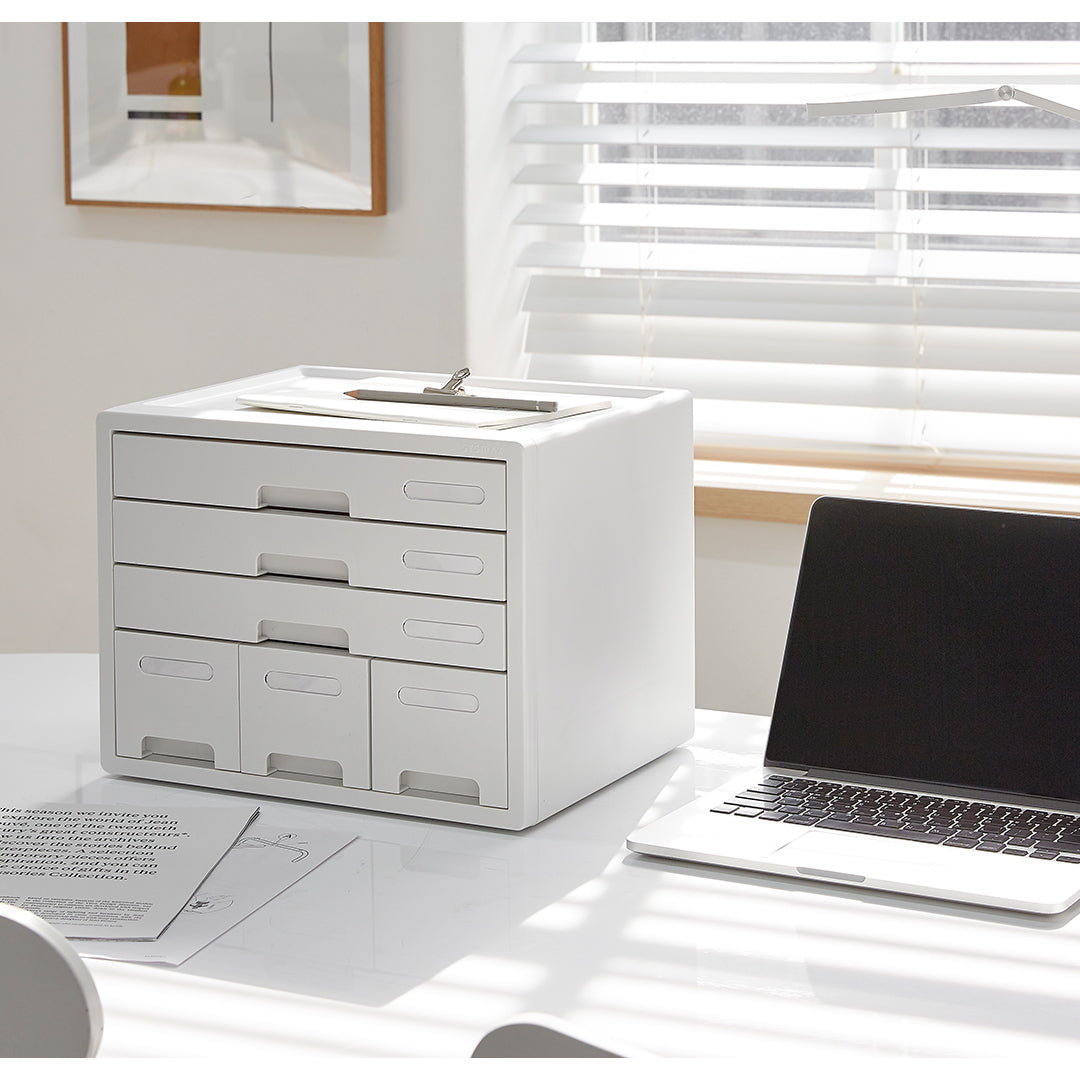Sysmax | Combo File Cabinet| 6 Drawers| Organizer | Mint