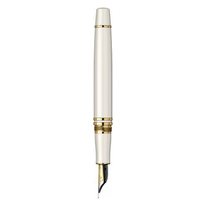 Scrikss Fortune Series Fountain Pen in White Gold Trim