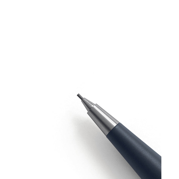 LEUCHTTURM1917 0.7mm Mechanical Clutch Pencil | Graphite HB Lead | Drehgriffel No. 2 | Rising Sun Orange | Twist Mechanism