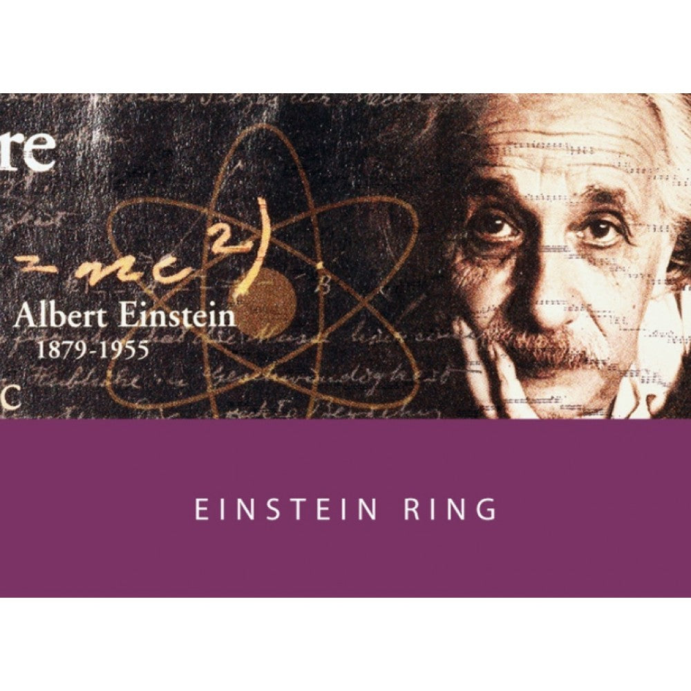 Colorverse | Spaceward Series | Season 1 | Fountain Pen Ink | Einstein Ring | Purple | 65ml and 15ml | 2 Bottle Set - Aarcaai