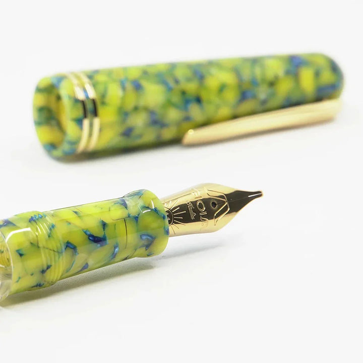 Gioia | Metis Fountain Pen | Colibri Gold Trim