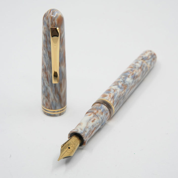 Gioia | Metis | Fountain Pen | Cappuccino | Ruthenium Trims