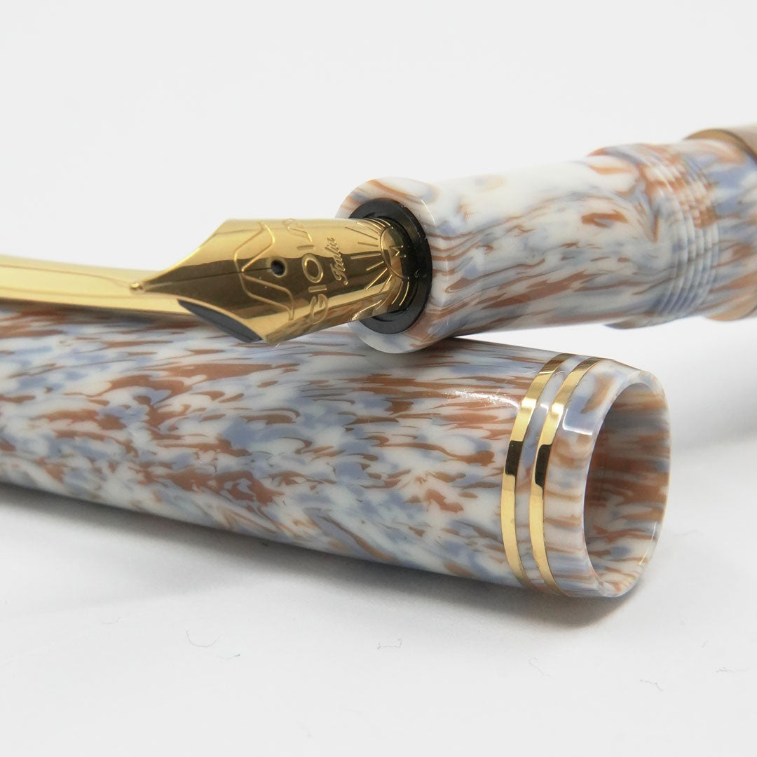 Gioia | Metis | Fountain Pen | Cappuccino | Ruthenium Trims