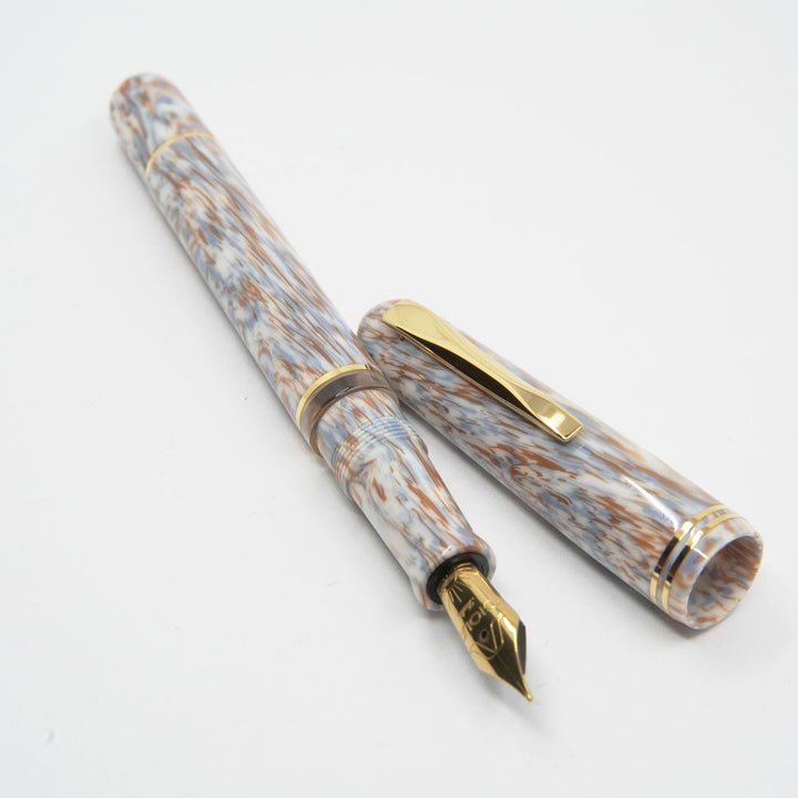 Gioia | Metis | Fountain Pen | Cappuccino | Ruthenium Trims