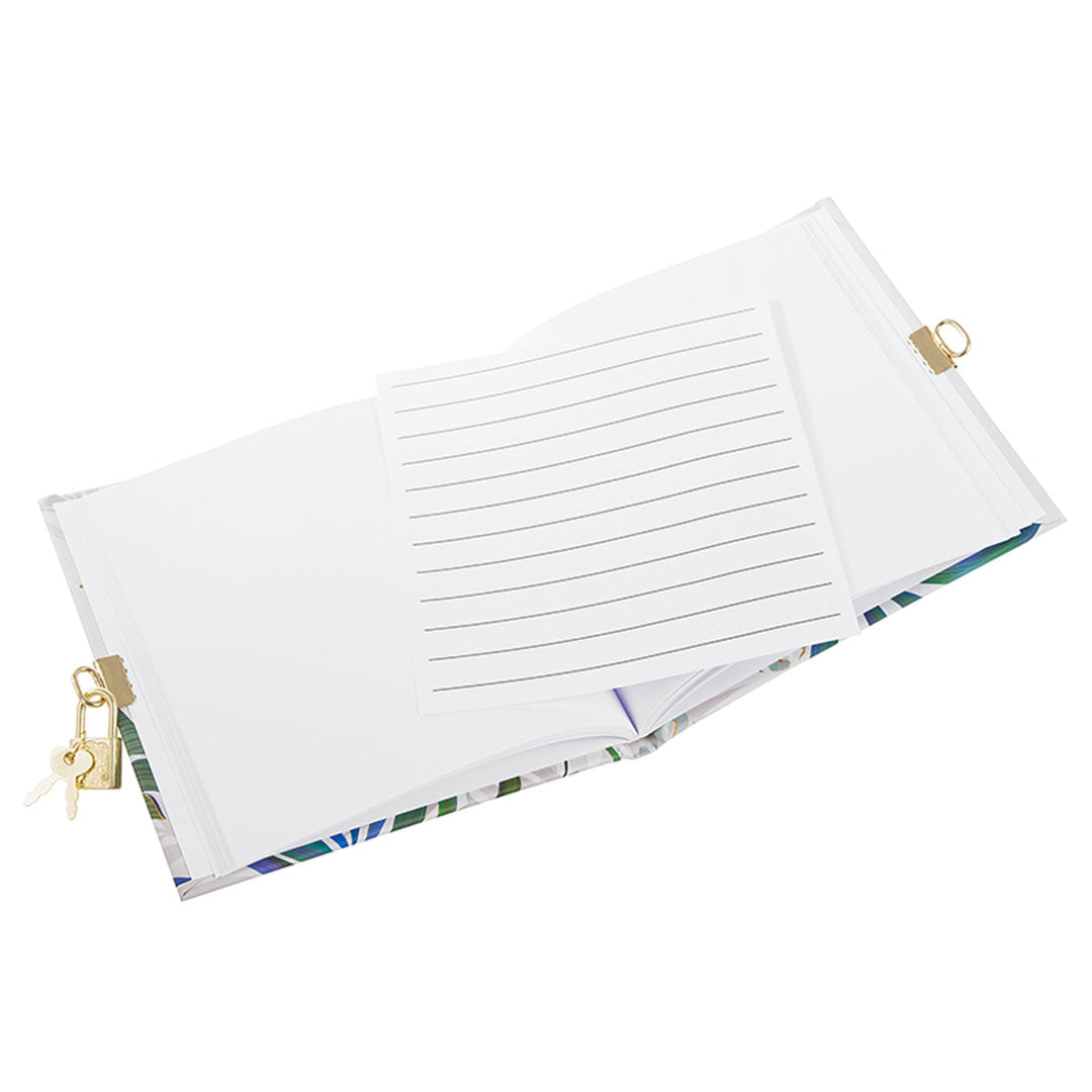 Goldbuch | Diary | Tropical | White