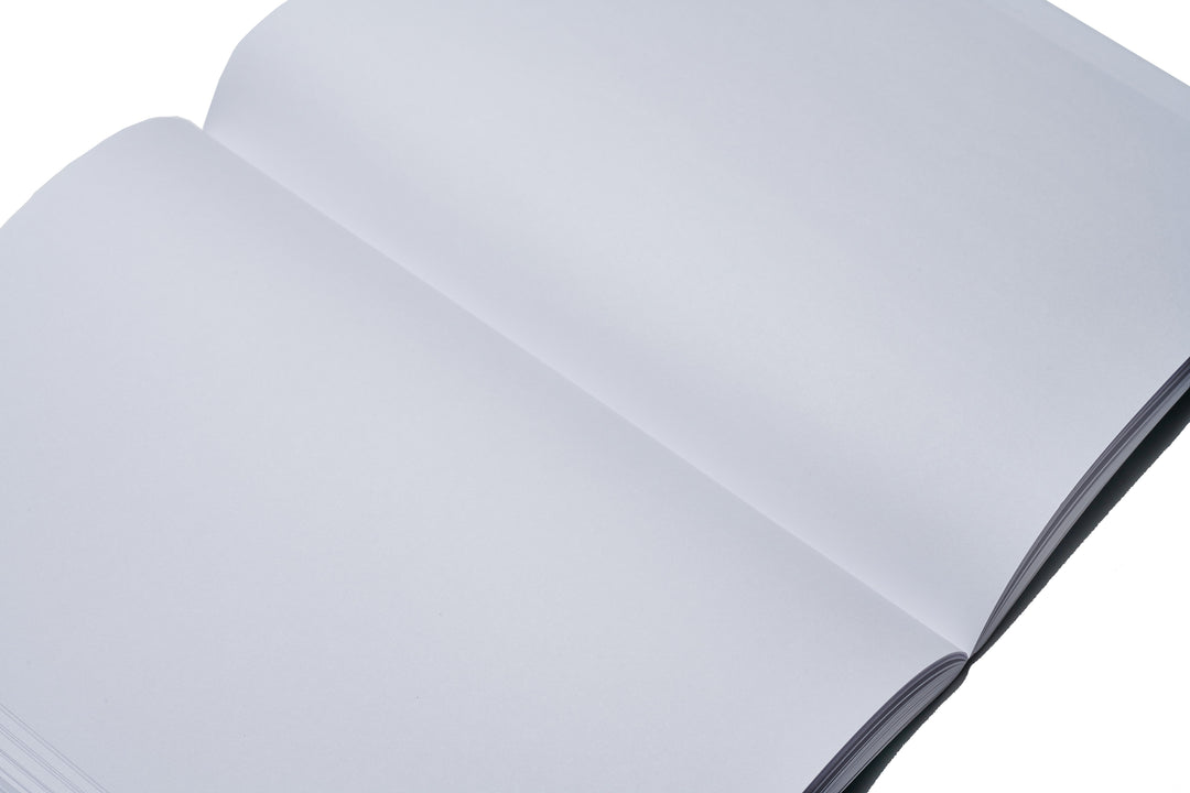 Zequenz Signature Classic Series A5 Blank Notebook - Red Edition