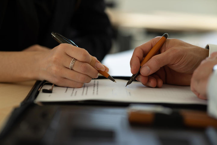 Horner | Auerus | Fountain Pen | Orange - Aarcaai