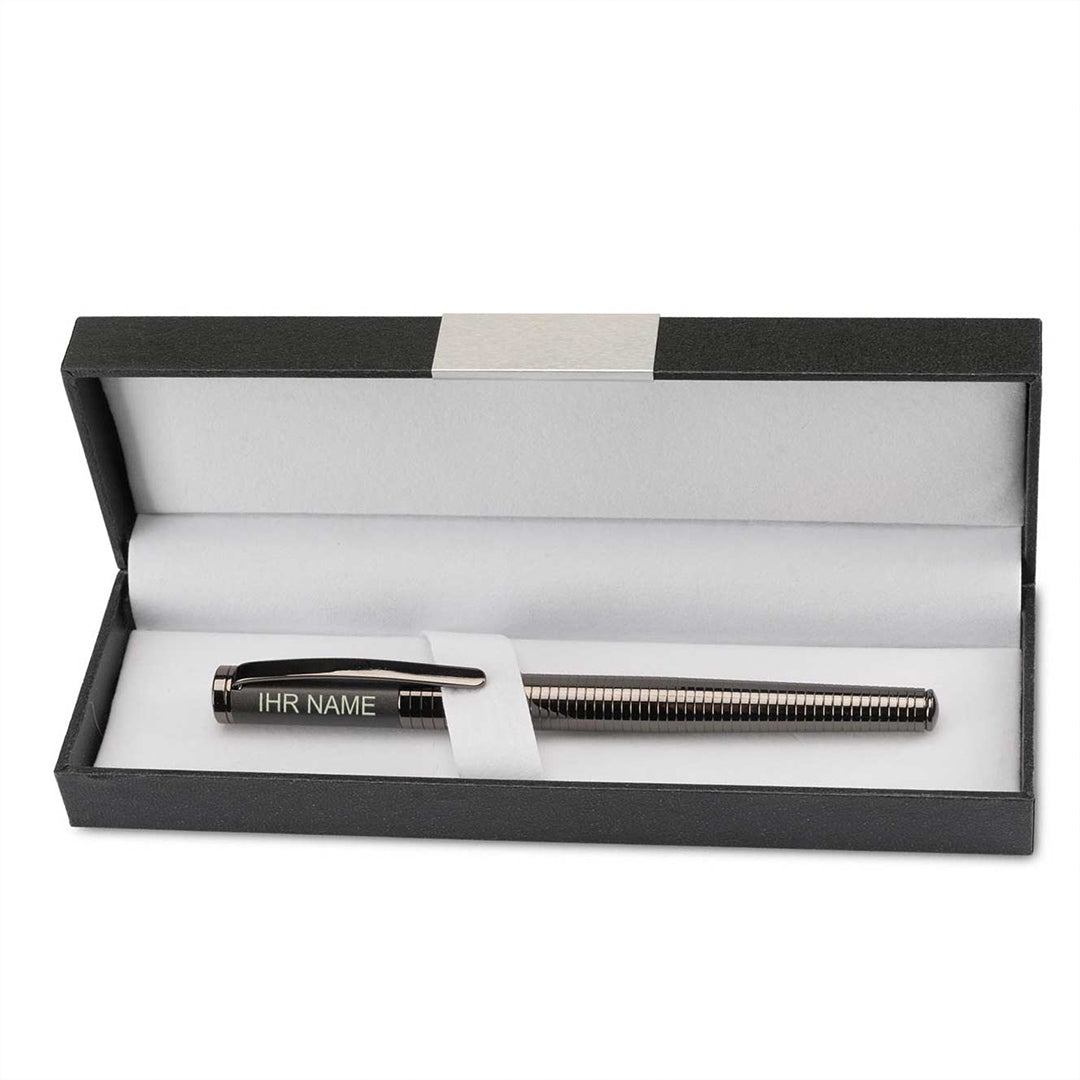 Horner | Fortress | Fountain Pen | Gunmetal - Aarcaai