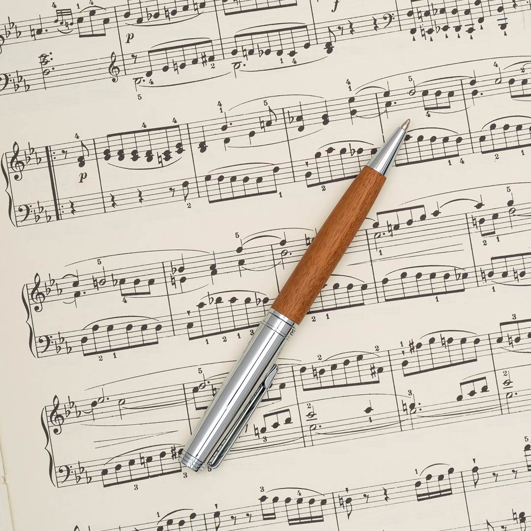 Horner | Legno Ballpoint Pen | Rosewood Chrome - Aarcaai