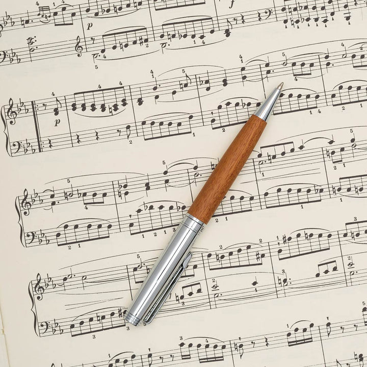 Horner | Legno Ballpoint Pen | Rosewood Chrome - Aarcaai