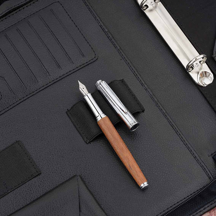 Horner | Legno | Fountain Pen | Rosewood Chrome - Aarcaai