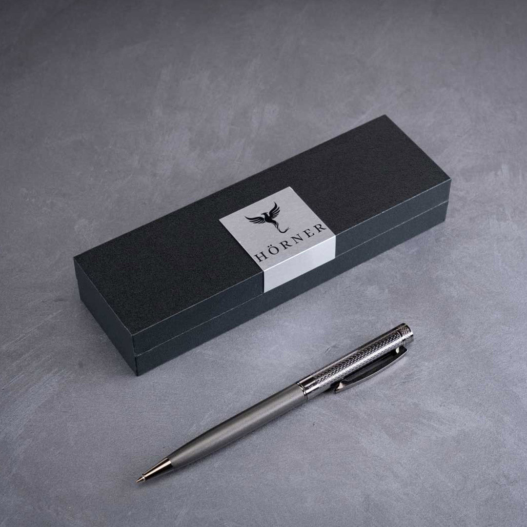 Horner | Levio | Ballpoint Pen | Gunmetal Grey - Aarcaai