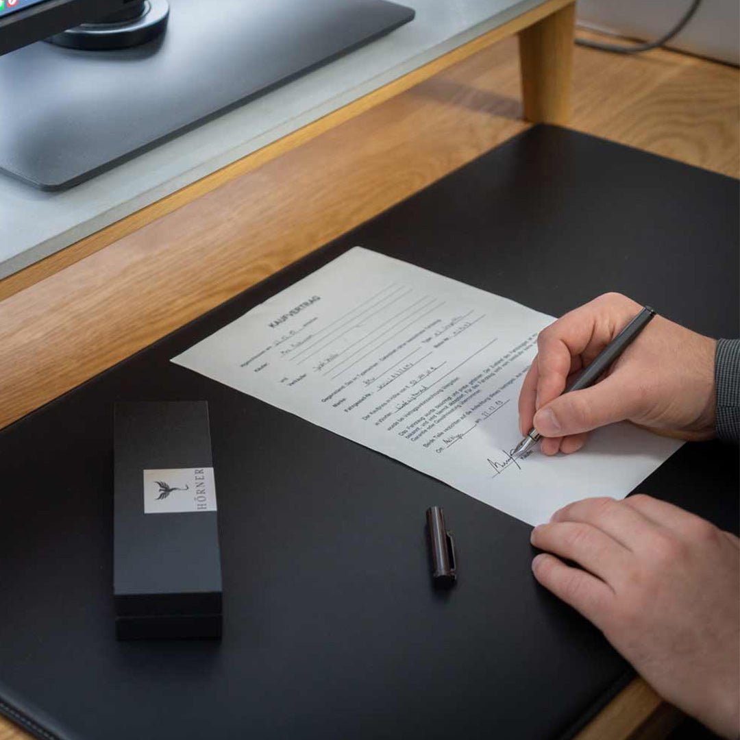 Horner | Levio | Fountain Pen | Gunmetal Grey - Aarcaai