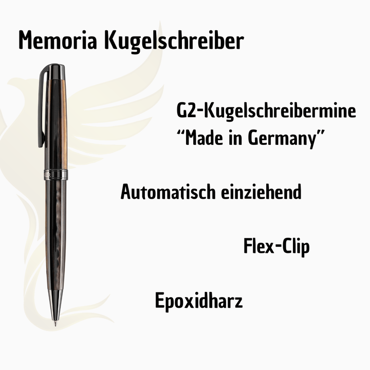 Horner | Memoria Series| Ballpoint Pen | Blue - Aarcaai