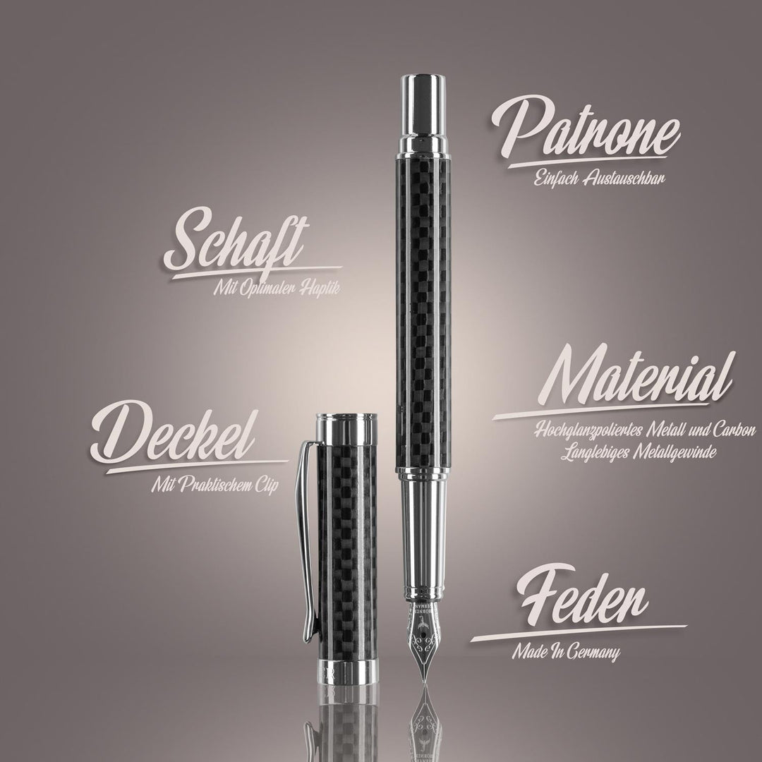 Horner | One | Fountain Pen | Carbon - Aarcaai