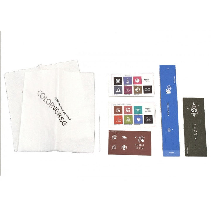 Colorverse | Spaceward Series | Season 1 | Fountain Pen Ink | Hubble Zoom | Brown | 65ml and 15ml | 2 Bottle Set - Aarcaai
