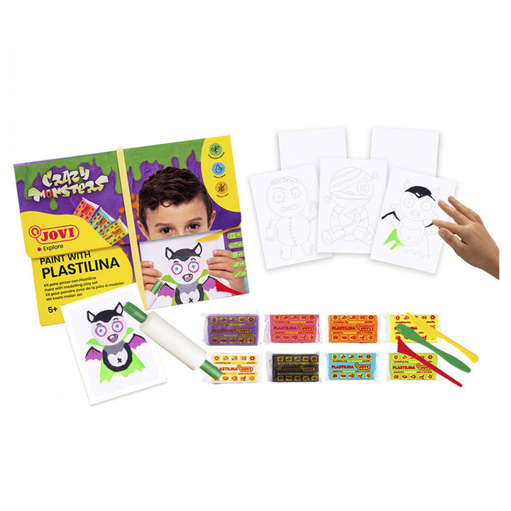 Jovi | Paint With Plastilina | Crazy Monsters