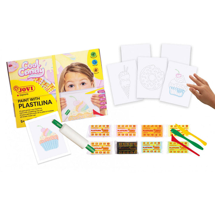 Jovi | Paint With Plastilina | Cool Candy