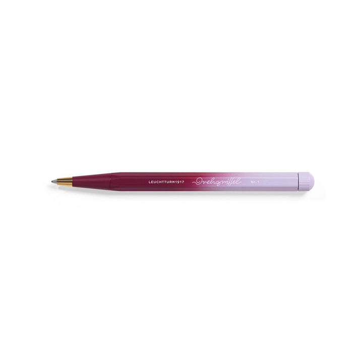 LEUCHTTURM1917 | Gradient Edition | Ball Point Pen | Black Ink | Drehgriffel No. 1 | Port Red/Lilac