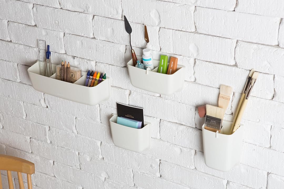 Litem | Wall Mounted | Organizer |  Dark Grey | Myroom | For Office  Home &amp; Kitchen